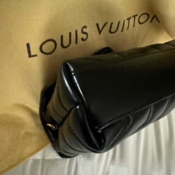 YSL toy Lou Lou quilted in black with gold hardware. - Picture 8 of 15